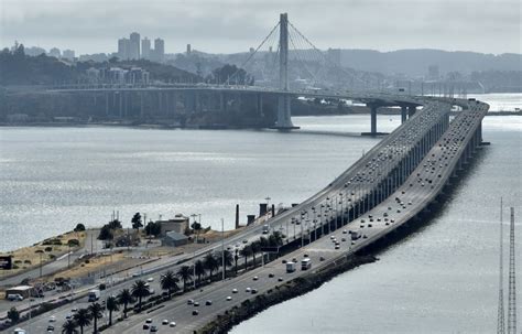 naked bay bridge|Naked motorist arrested following reports of shooting near Bay。